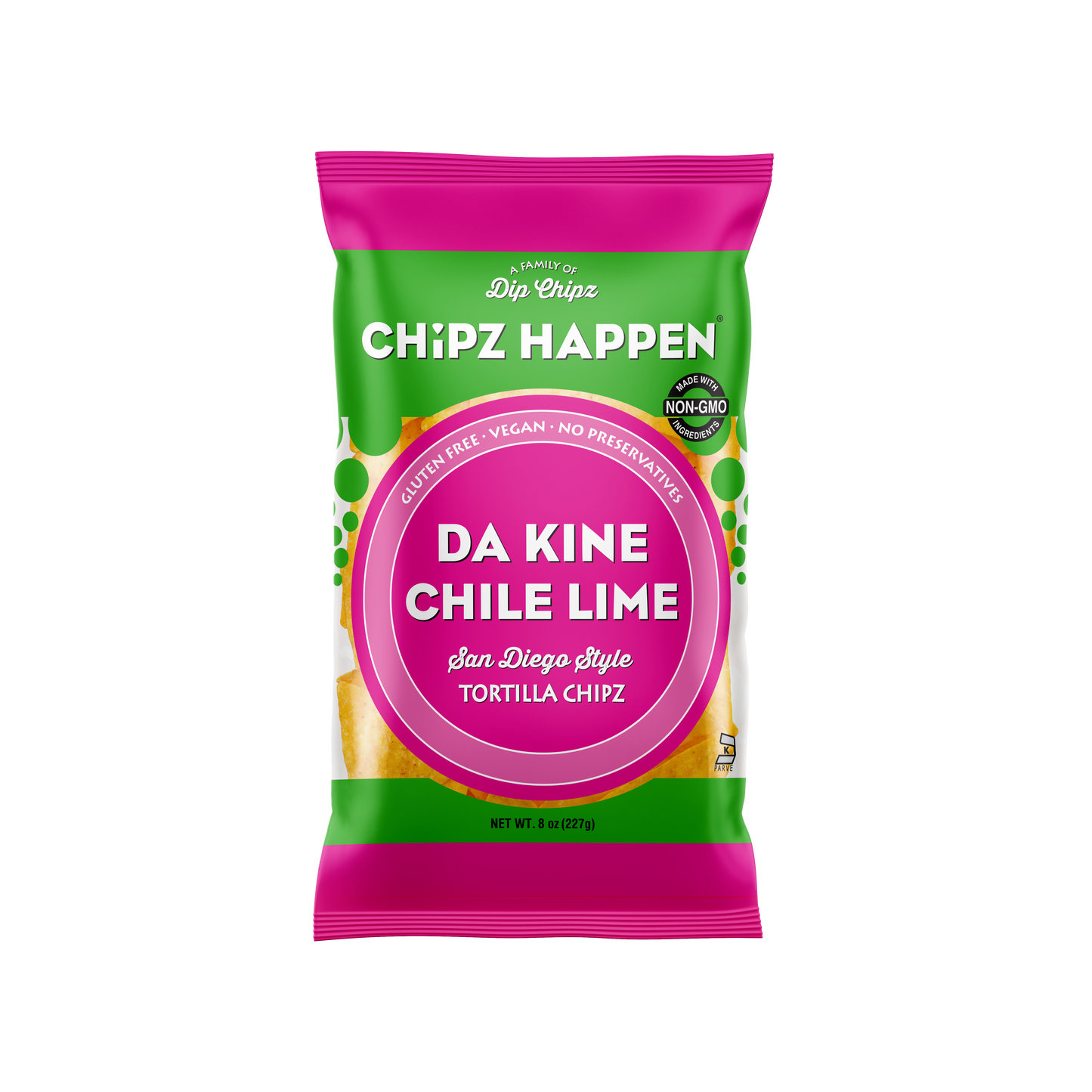 Chipz Happen Variety Pack Tortilla Chipz - 4 bags of 8oz and 10oz Family Snack Bag