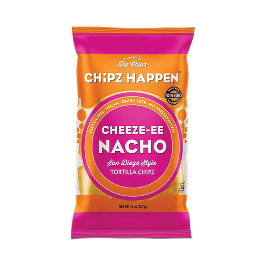 8oz  Cheeze-ee Nacho Tortilla Chipz - 4 Pack