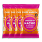 Cheeze-ee Nacho Tortilla Chipz - 4 Pack of 8oz  Family Snack bag