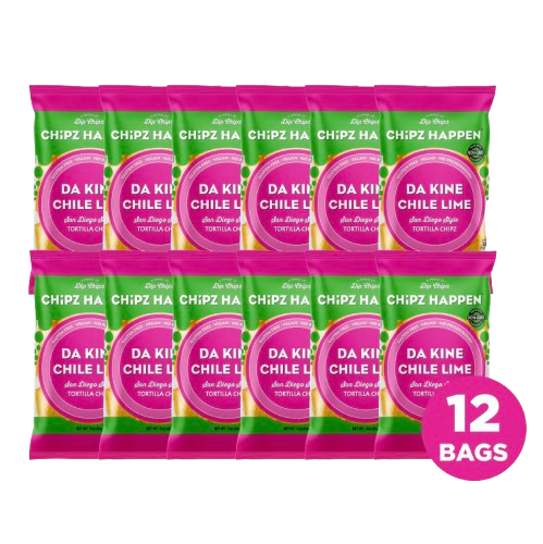 Chipz Happen DaKine Chile Lime - 12 Pack of 3oz Snack bag